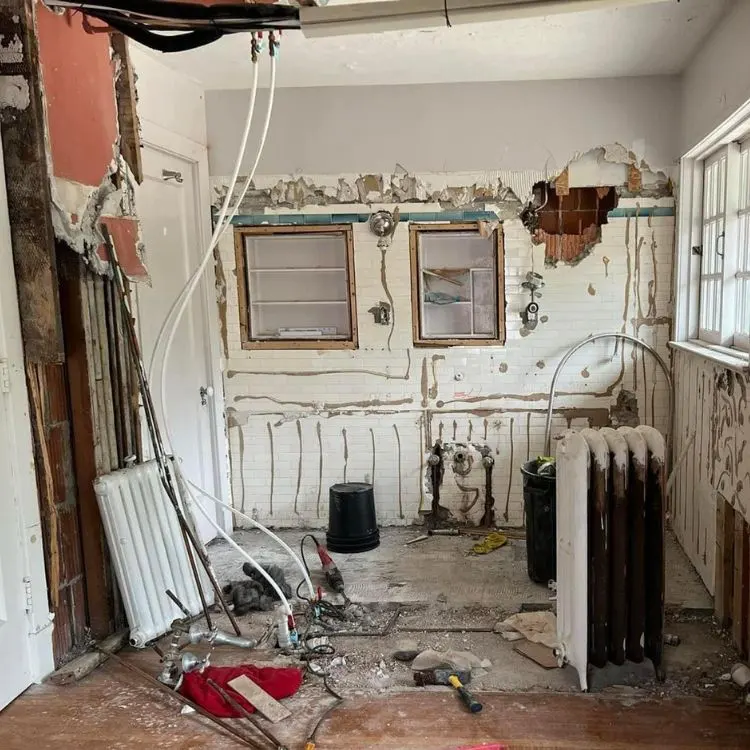 Before bathroom remodel