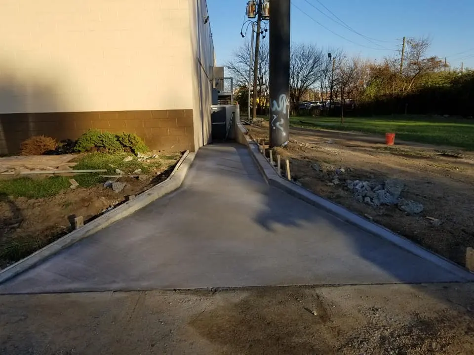 Concrete Walkway And Entry Pad image 5