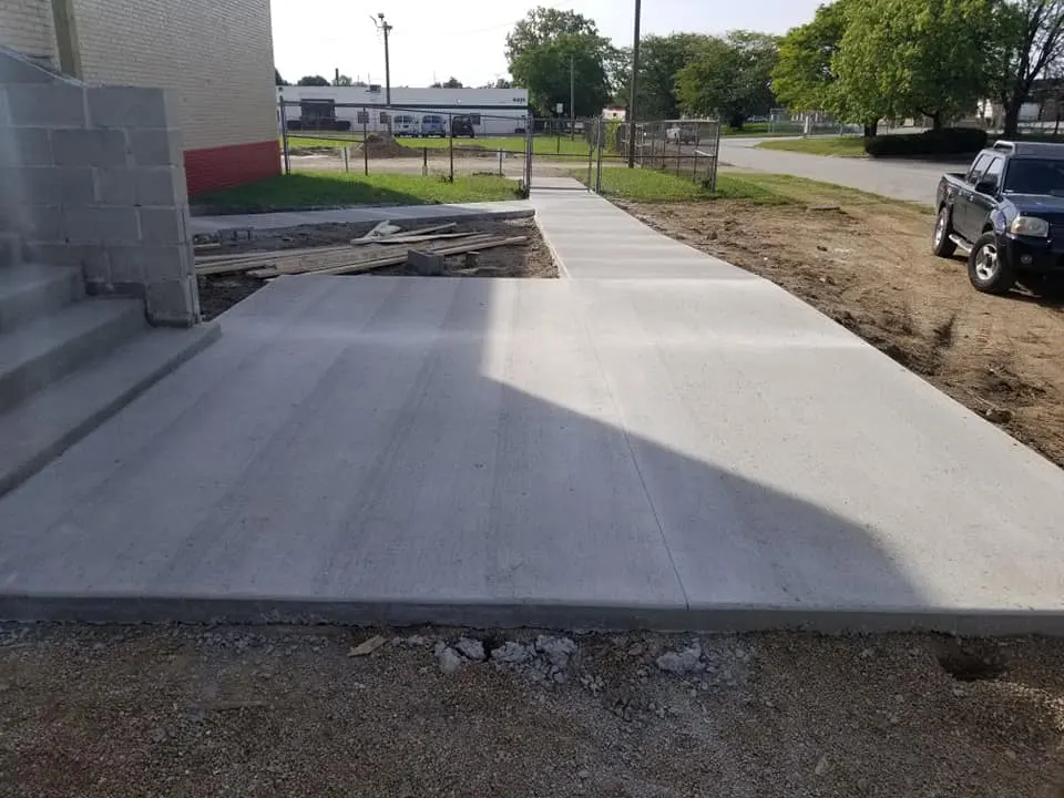 Concrete Walkway And Entry Pad image 6