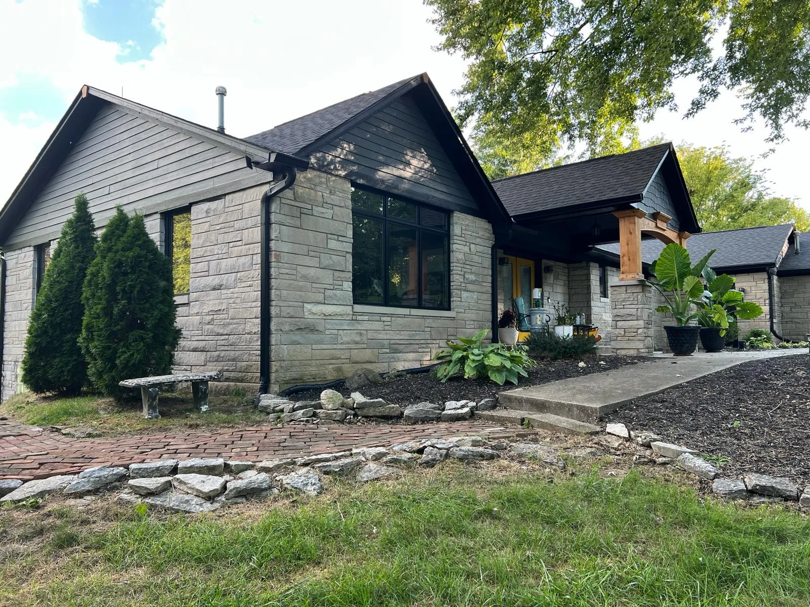 Full Home Exterior Painting detail