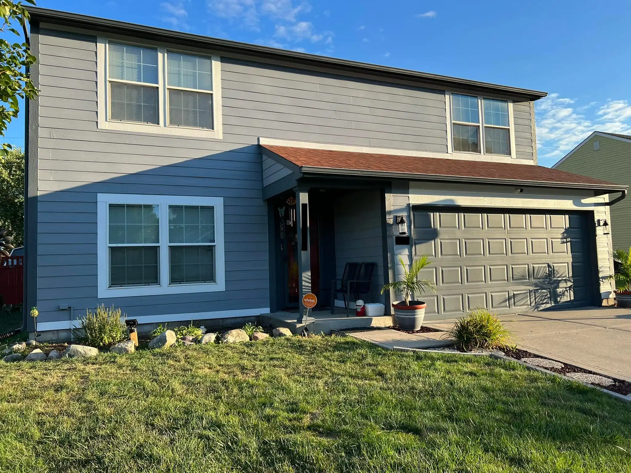 Second floor home painting by Barco Remodeling and Painting