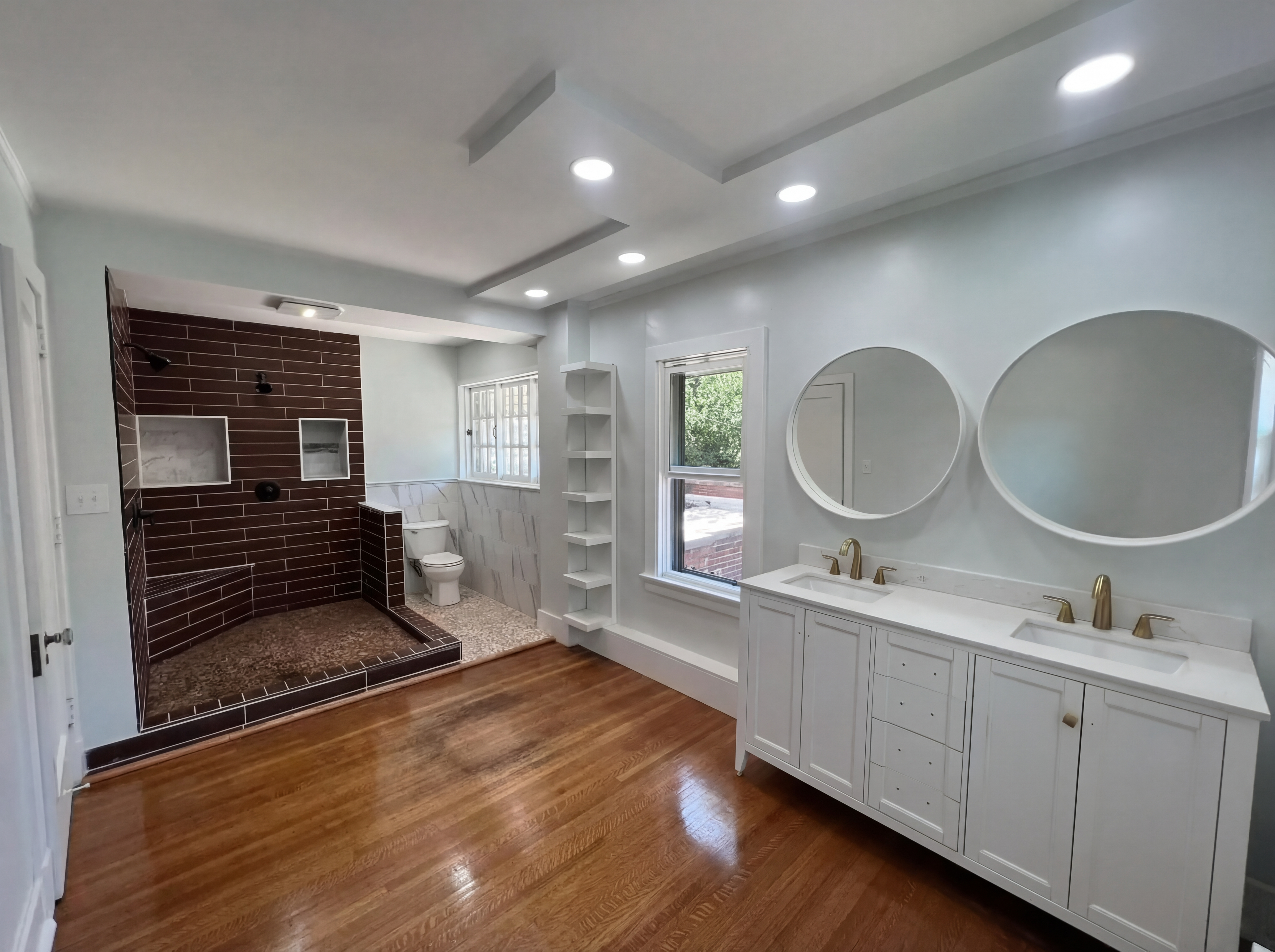 Bathroom remodel by Barco Remodeling and Painting