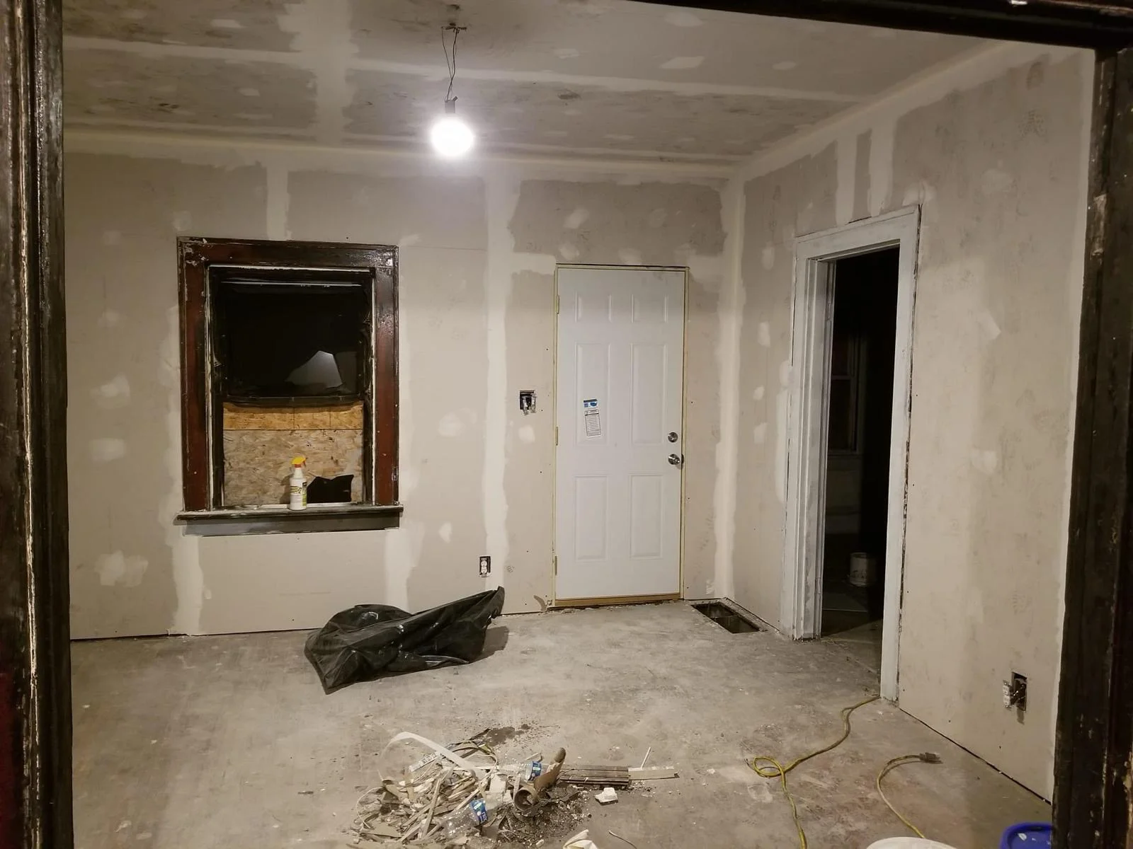 Fire-Damaged Home Restoration image 9